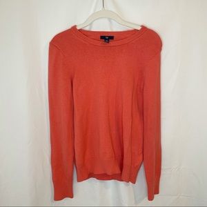 Gap Sweater Coral Orange Pullover Size Women's S
